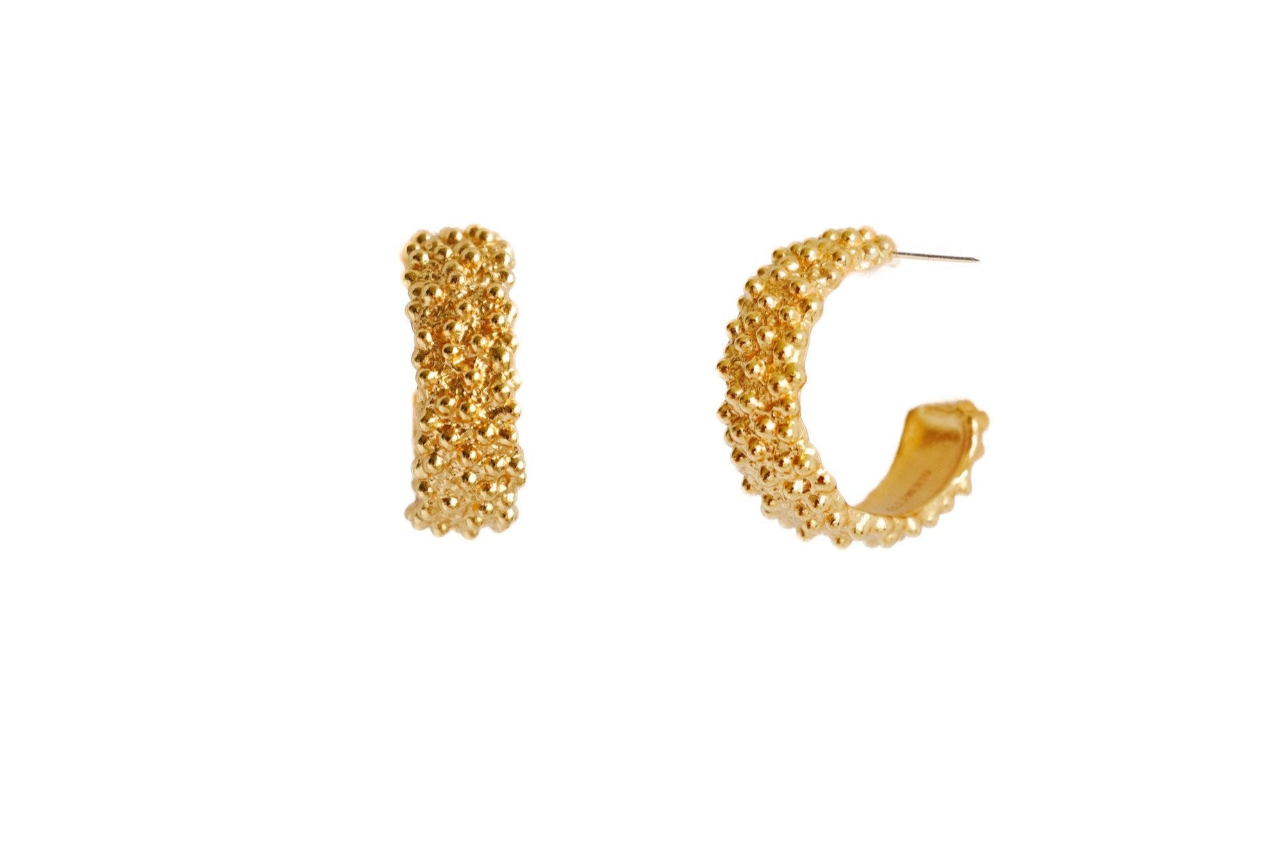 Aspen J Hoops Earrings