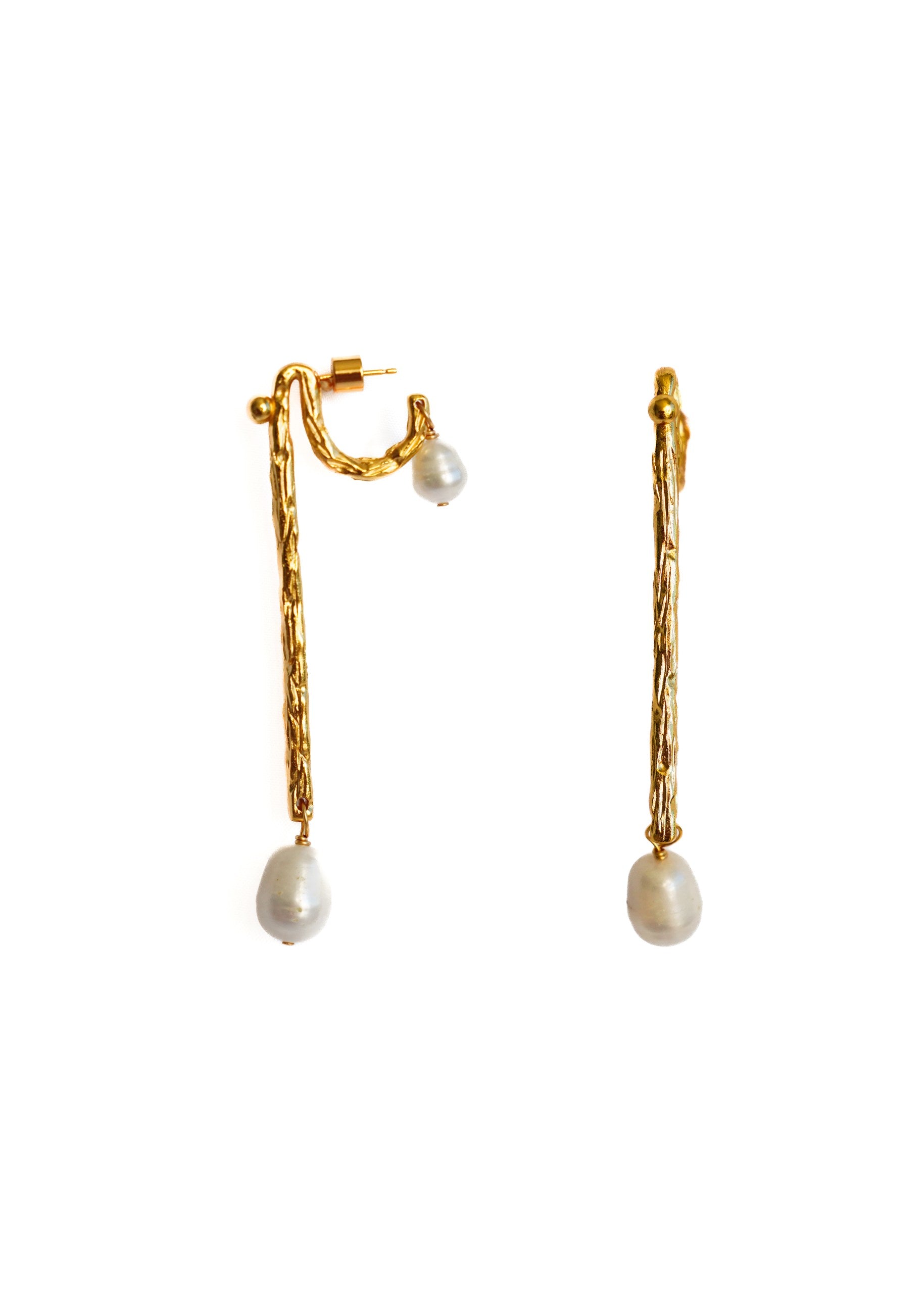 Seraphine 14K Gold-Plated Elegance Earrings