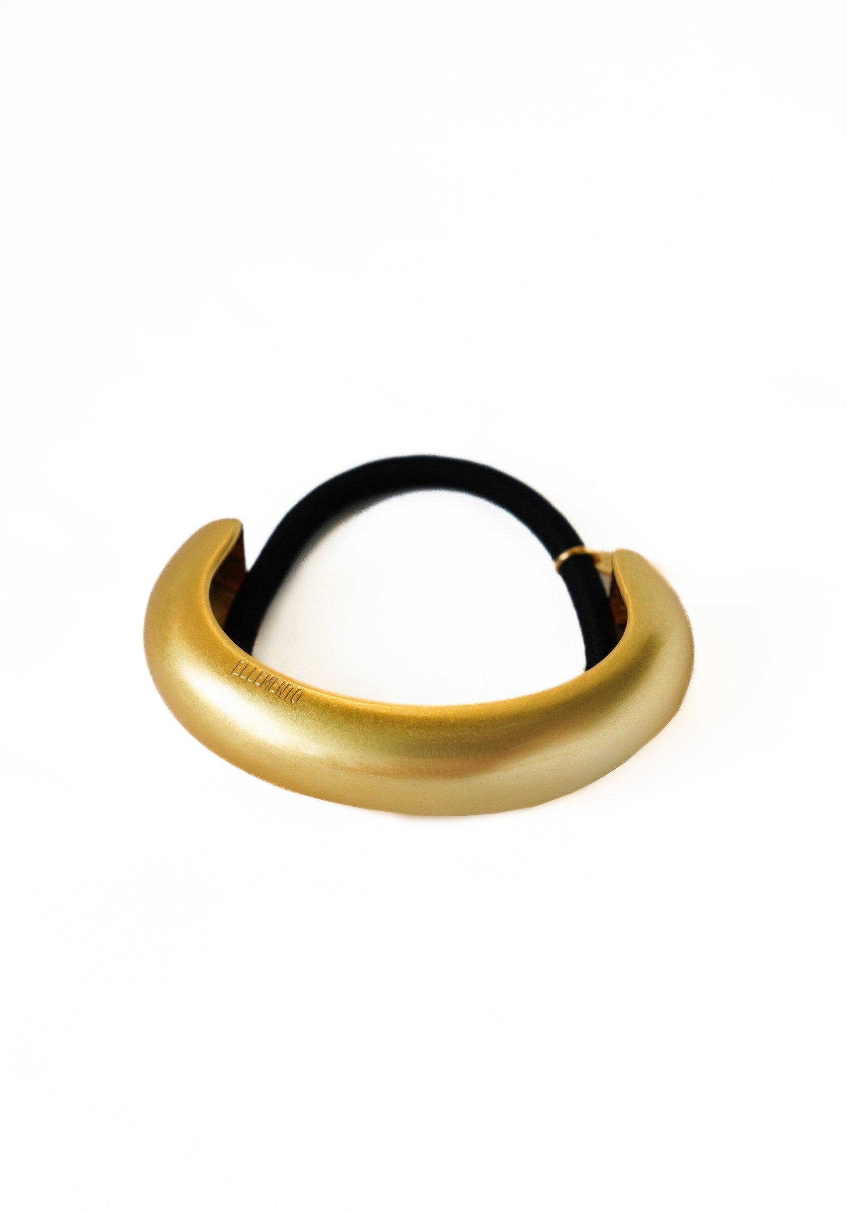 Vela Scrunchie –14K Gold-Plated Hair Accessory