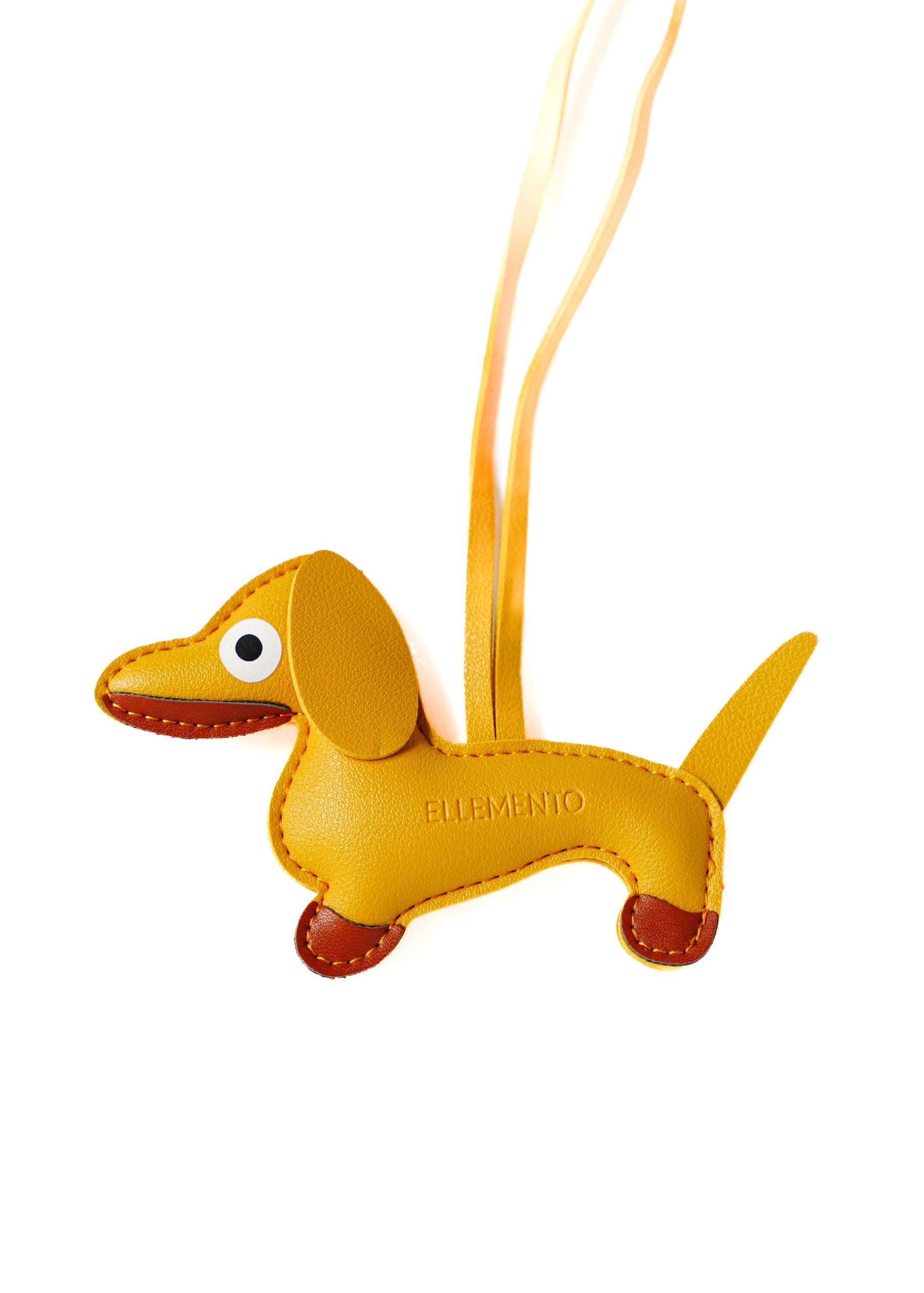 Papy bag charm Golden Retriever Yellow