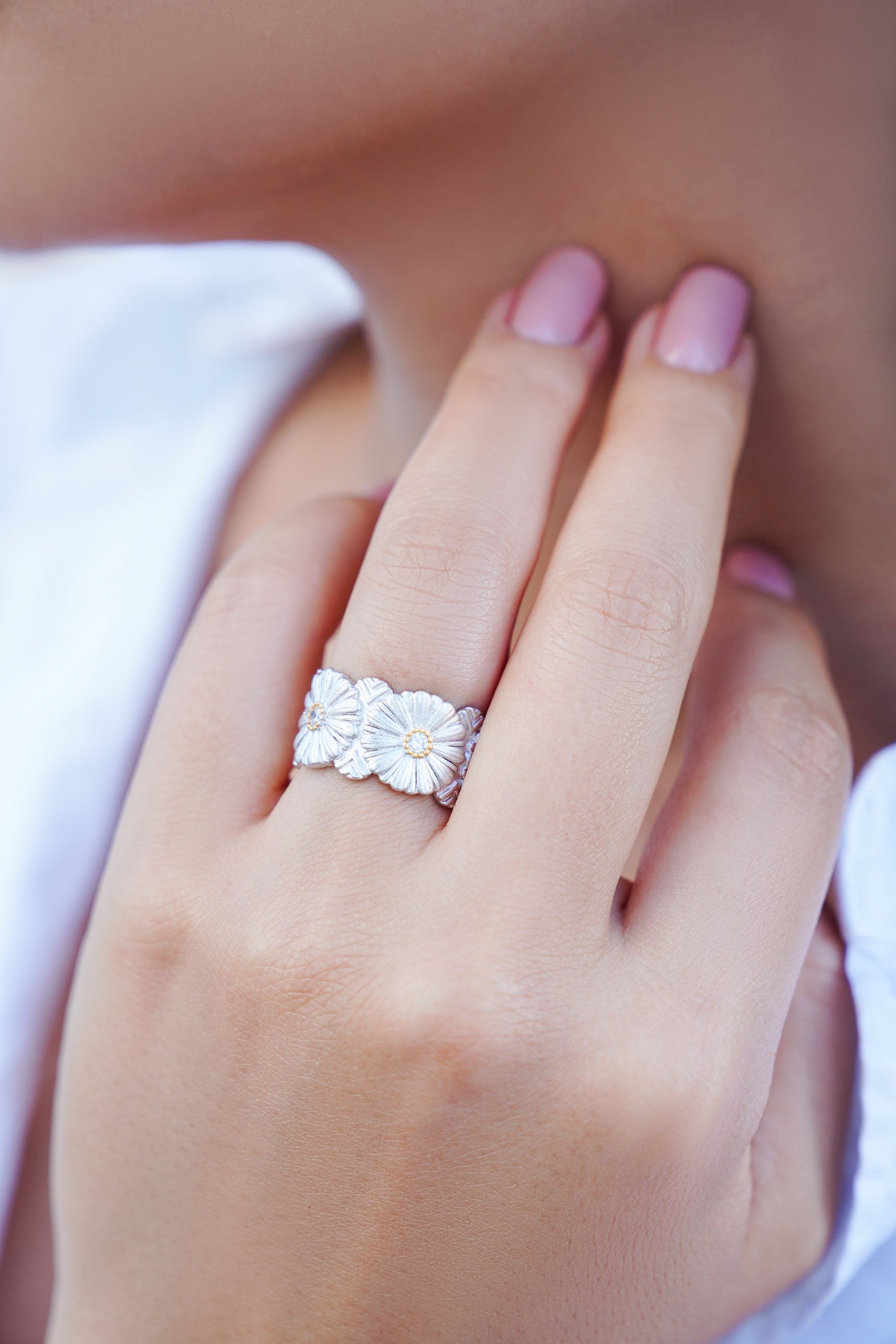 Chamomile Blossom Ring